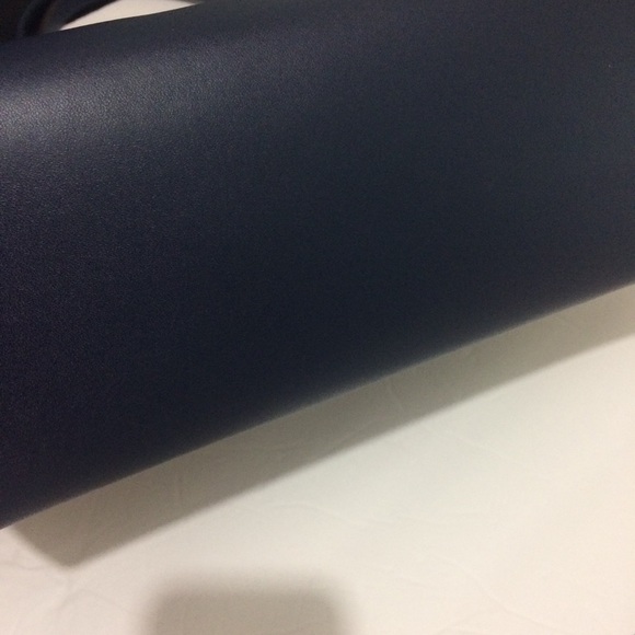 MICHAEL KORS MK Fulton Navy Striped Canvas Tote - Picture 7 of 9